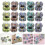 25St Kinderspeelgoed Mini Pull Back Auto Plastic Met Diverse Kleuren 10