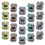 25St Kinderspeelgoed Mini Pull Back Auto Plastic Met Diverse Kleuren 11