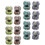 25St Kinderspeelgoed Mini Pull Back Auto Plastic Met Diverse Kleuren 5