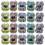 25St Kinderspeelgoed Mini Pull Back Auto Plastic Met Diverse Kleuren 9