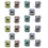 25St Kinderspeelgoed Mini Pull Back Auto Plastic Met Diverse Kleuren 7