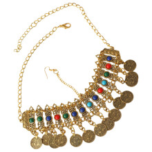 Bohemian Ketting Choker Goudkleurige Sieraad Dames