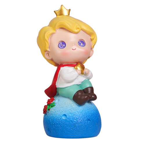 Födelsedagskaka Resin Tecknad Figur Ornamang 2