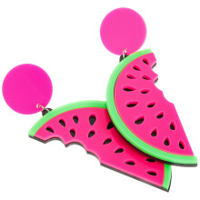 5Paare Damen Hängende Ohrringe Bunt Beach Party Schmuck