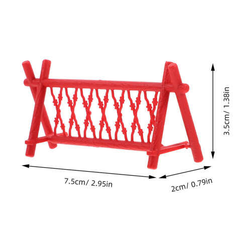 40 Stuks Miniature Fee Omheining 7,5 Cm Prikbord Buiten 2