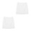 2St Witte Half Slip Rokje Kant Elastisch Dames Comfortabel 8