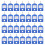 50 Plastic Id-label Sleutelhangers Met Split Ring 2