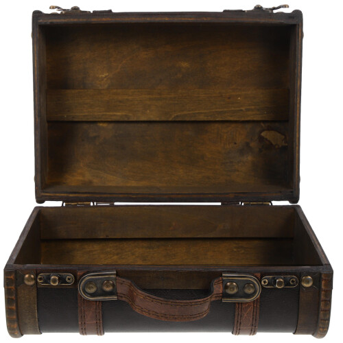 Keepsake Box Schmuckbox Retro Dunkelbraun 1 1
