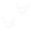 2St Metalen Witte Ketting Met Design En Dames 8