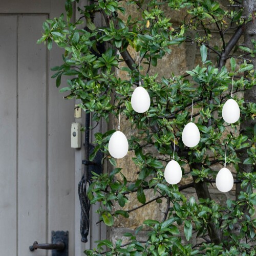 24 Stks Ei Diy Handgeschilderde Hangend Decor 2