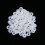 100 Set Diy Popgewrichten Plastic Wit 20Mm Speelgoed Accessoires 7