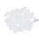 100 Set Diy Popgewrichten Plastic Wit 20Mm Speelgoed Accessoires 3