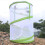 Green Witte Draagbare Insectenkooi voor en 10