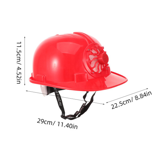 Ventilerende Veiligheidshelm Met Zonne-Energie Ventilator 1
