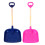 2 Draagbare Plastic Kinder Schoppen Voor Strand, Sneeuw, 9