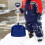 2 Draagbare Plastic Kinder Schoppen Voor Strand, Sneeuw, 4