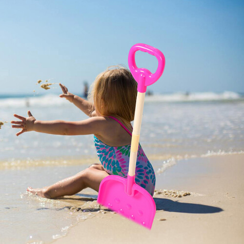 2 Draagbare Plastic Kinder Schoppen Voor Strand, Sneeuw, 2