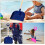 2 Draagbare Plastic Kinder Schoppen Voor Strand, Sneeuw, 6