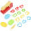 62 Stks Diy Gekleurde Tools Plasticine Vormen Kinder Speelgoed 4