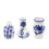 Vase Keramik Deko 3-teilig Mini Ornament 4