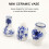Vase Keramik Deko 3-teilig Mini Ornament 10