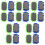 20 Stuks Whiteboard Handbediend Chenille Droog 5