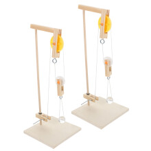 4 Sets Physik Kit Rollenmodell Lernhilfe Experimentier Rollenblock