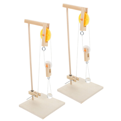 4 Sets Physik Kit Rollenmodell Lernhilfe Experimentier Rollenblock