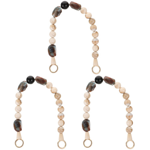 3St Handtas Vervangketting Resin Retro Multi Decoratief 1