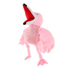 Cartoon Flamingo Handpop Voor Kinderen Van Vertelstuk