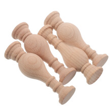 4 Stuks Onafgewerkte Spindels Voor Meubels En Balustrades