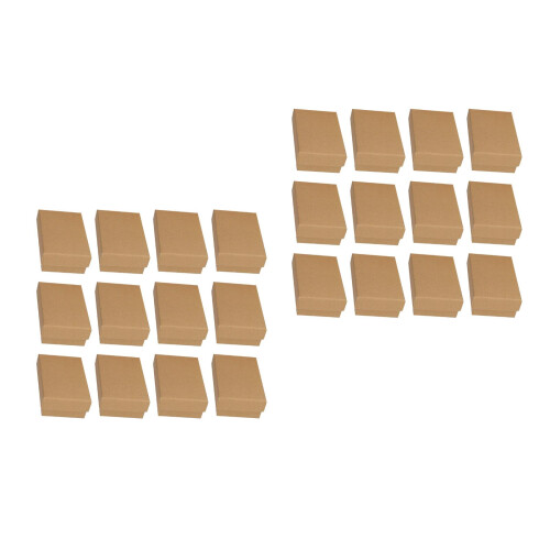 48Stk Retro Schmuckbox Kraftpapier Mit 2