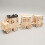 Diy Trein Speelgoed 3D Model Kit Educatief Bouwset Ongeverfd 5