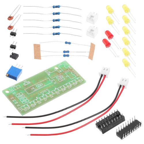 1 Set Soldeeroefenkit Met Audio Level Indicator Diy Projectmateriaal 1
