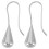 6Stk Ohrringe Damen Silber Kupfer 2