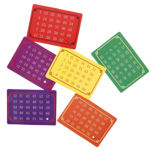 25 Sets Telepathische Nummerkaarten Gedachte Lezen Feestartikelen 1