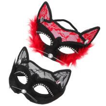 6 St Masquerade Katzenmaske Für Frauen Party Cosplay Accessoires