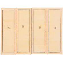 4 Sets Chinesisches Puppenhaus Möbel Zubehör Antikes Screen