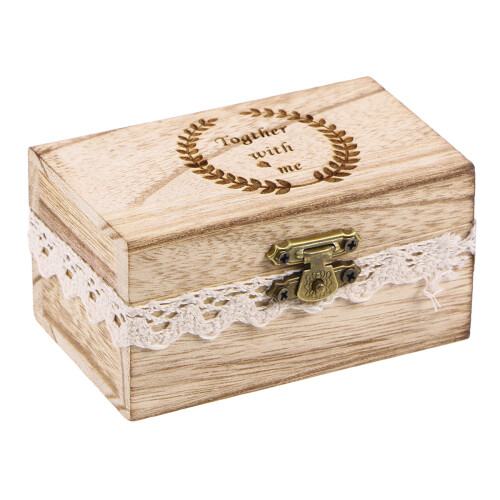 Box Aus Bambusholz Für Schmuck