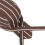 2Ud Gorras Cocina Rayadas Café Para Chef 11