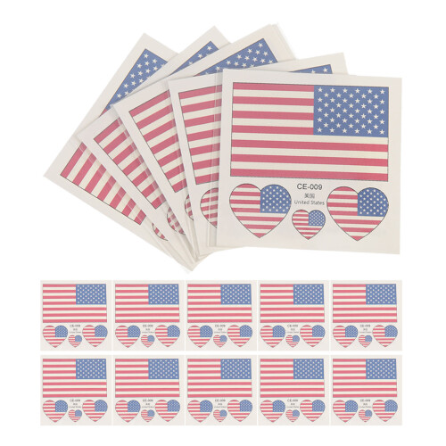 25 Amerikaanse Tijdelijke Stickers 2
