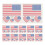 25 Amerikaanse Tijdelijke Stickers 4