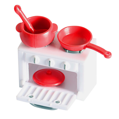 De Hornilla Miniatura Con Olla Para Sopa 1