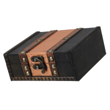 Vintage Schmuckschatulle Holzbox Mit Schloss Multinutzung