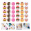 30 Unidades Decorativos De Pastel Y 4