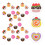 30 Unidades Decorativos De Pastel Y 6