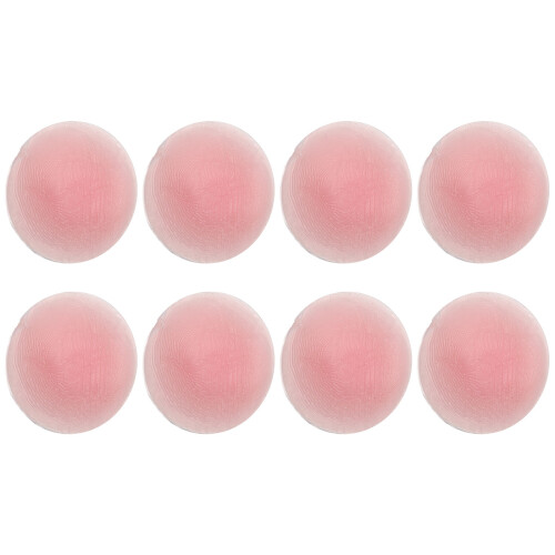 4Pares Protectores De Pecho Silicona Rosa Autoadhesivos Mujer 2