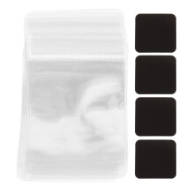 100Jgo Bolsas Zipper Para Joyería PVC En Colores Surtidos Y