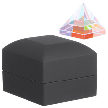 Pyramid Optisch Decoratief Ornament Met Opbergdoos