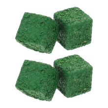 4Stk Mini Heuballen Faux Puppenhaus Bastelarbeiten Display Requisiten